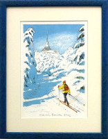   Martin Bouda - Pod Ještědem - grafika